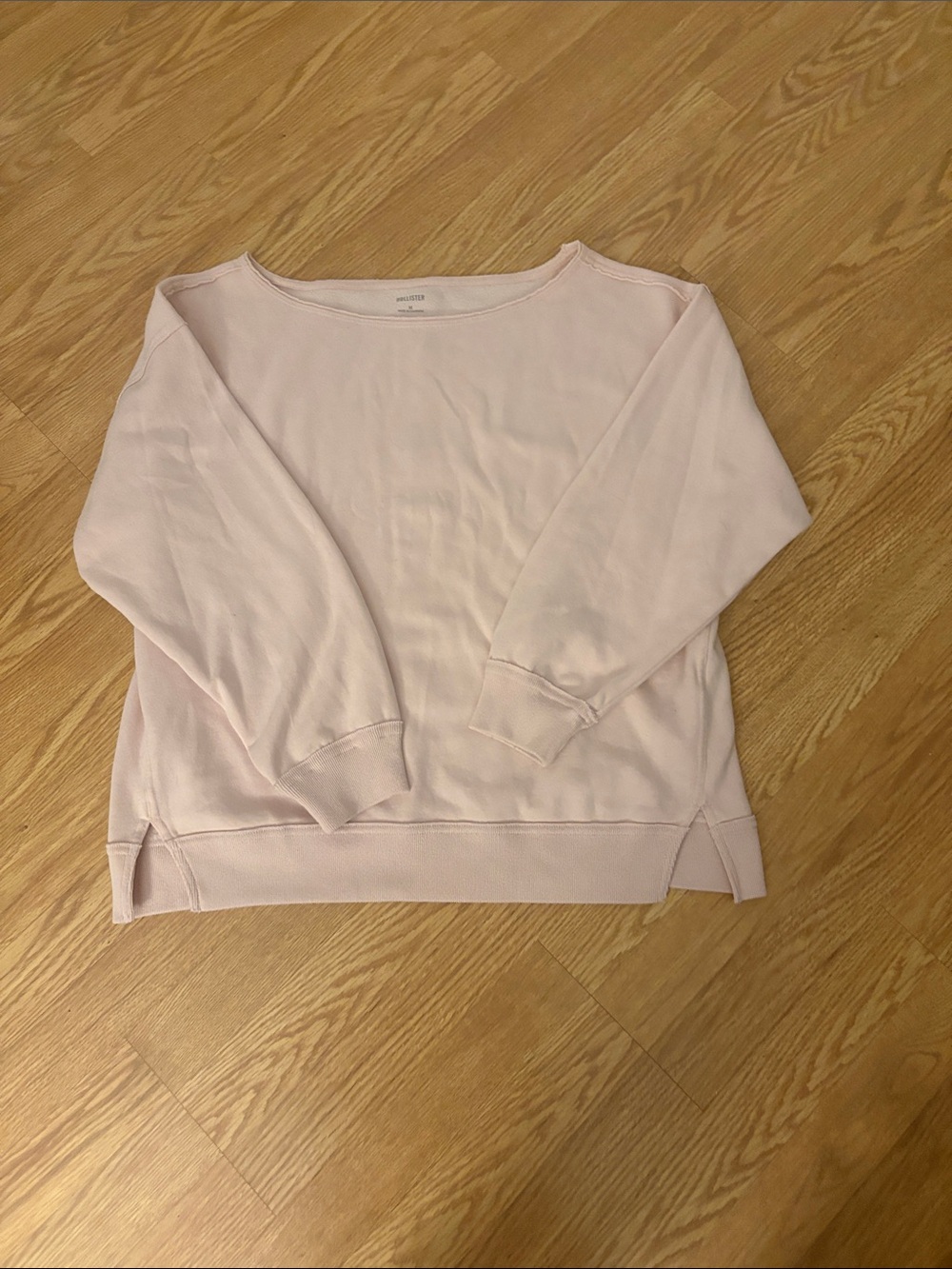 Hollister Light Pink Crewneck Pullover